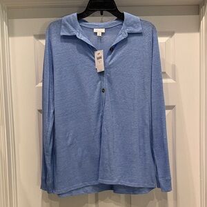 NWT Jjill nubby Linen cardigan size medium